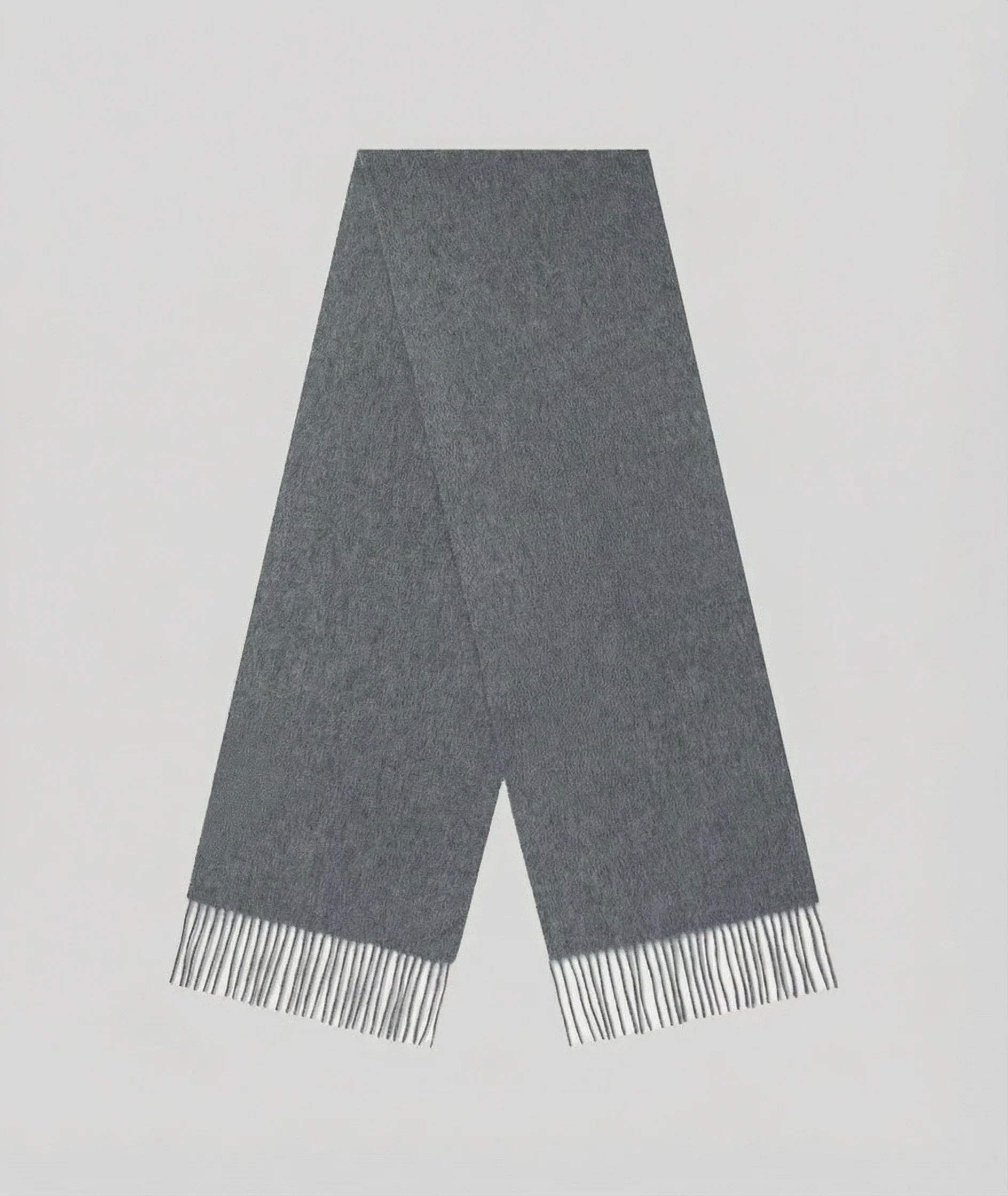 Fringed Wool Scarf - Image 4