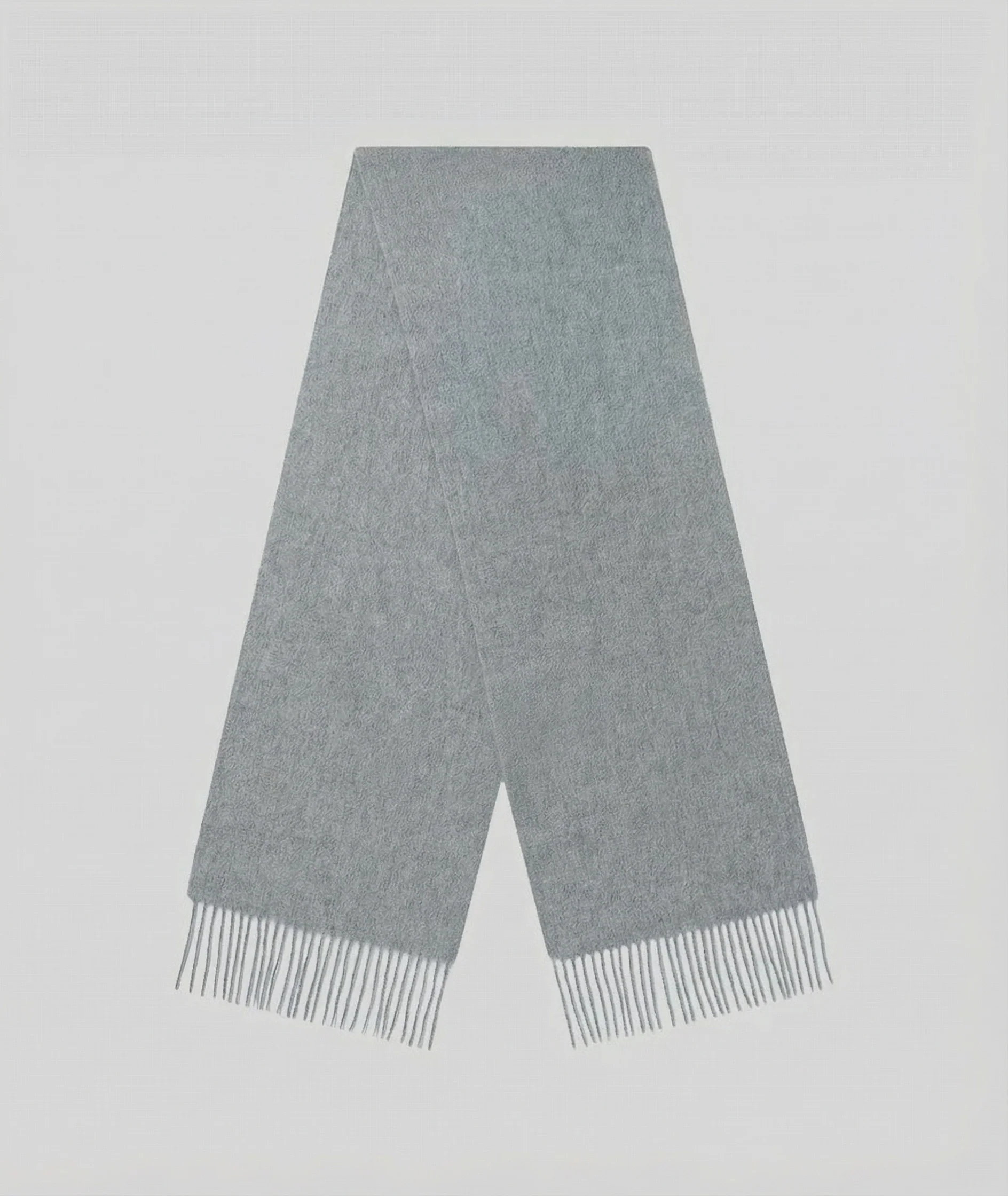 Fringed Wool Scarf - Image 5