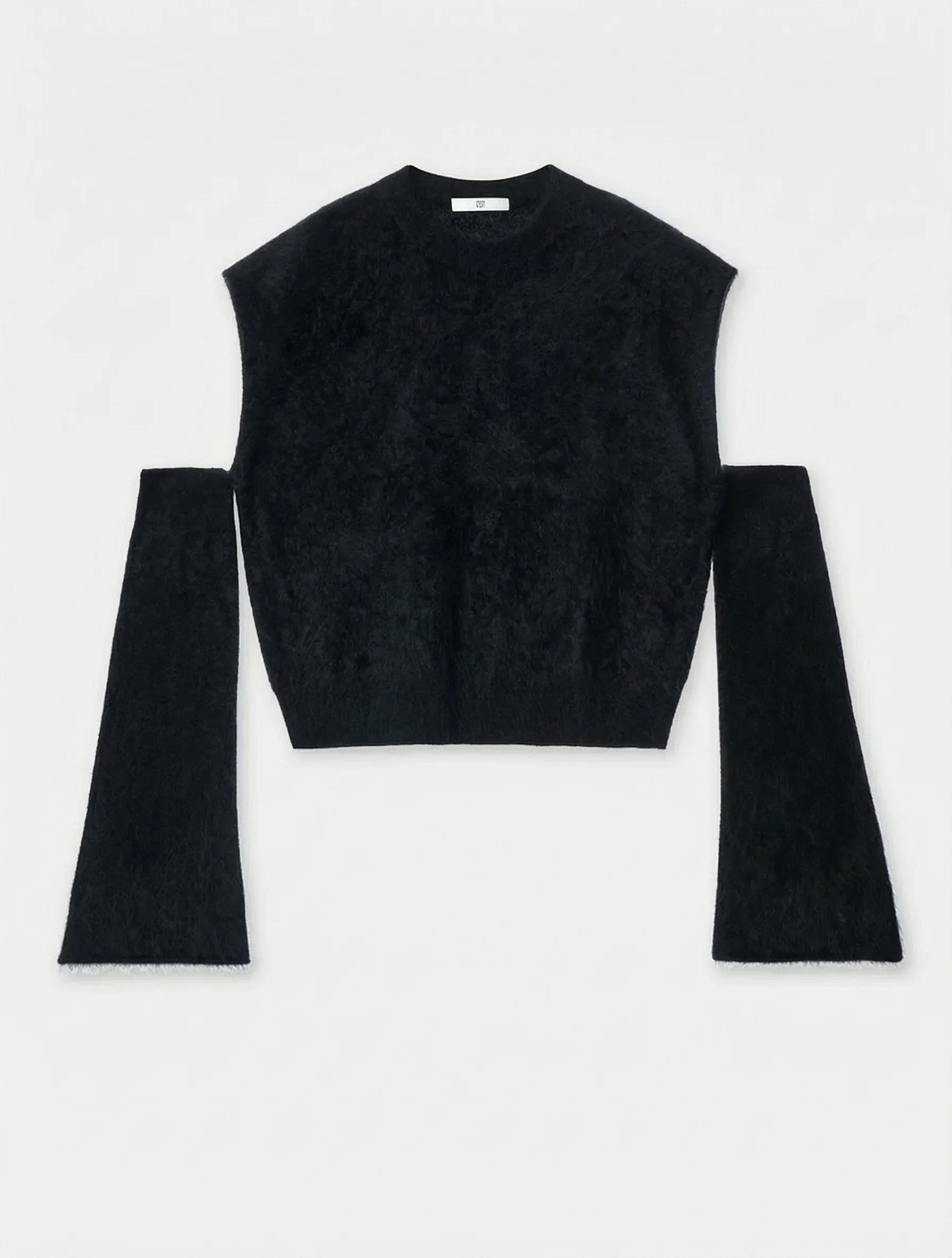 Fur-Effect Cashmere Sweater - Image 7