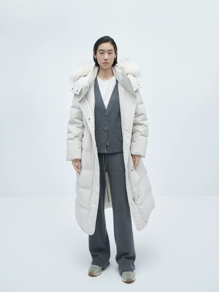 Fur-Trim Puffer Coat - Image 3
