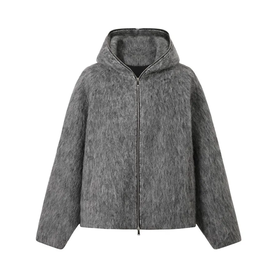 Fuzzy Hooded Jacket - Image 6