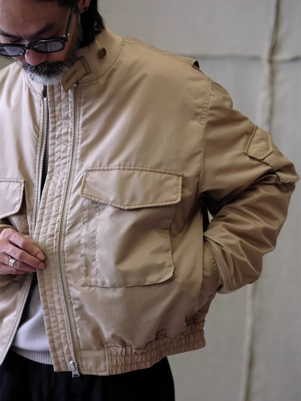 G-8 Thinsulate Nylon Flight Jacket - Image 2