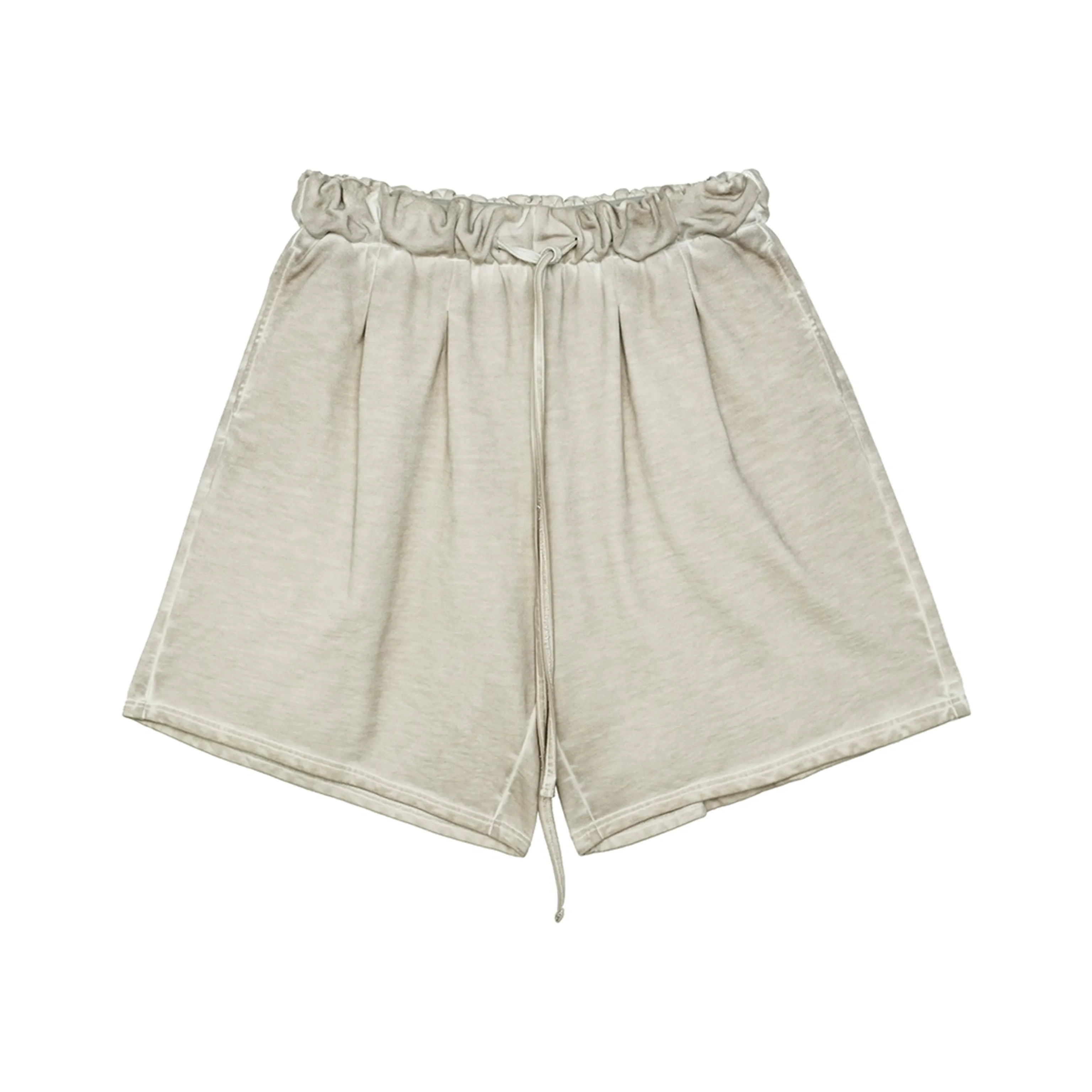 Garment-Dyed Cotton Paperbag Shorts - Image 6