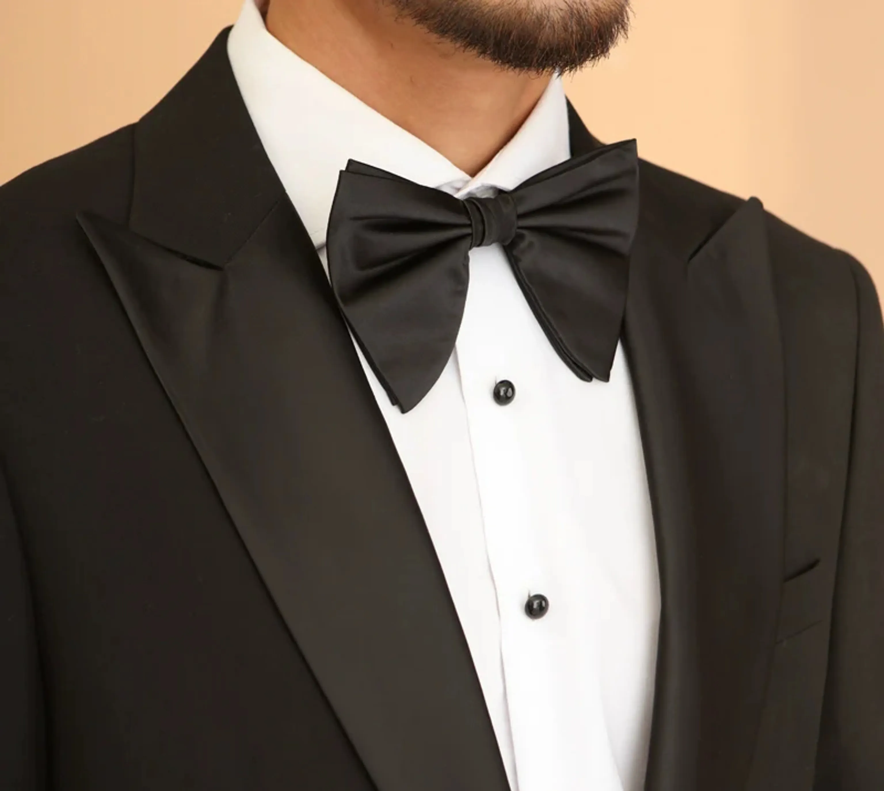 Gentleman's Satin Bow Tie - Image 6