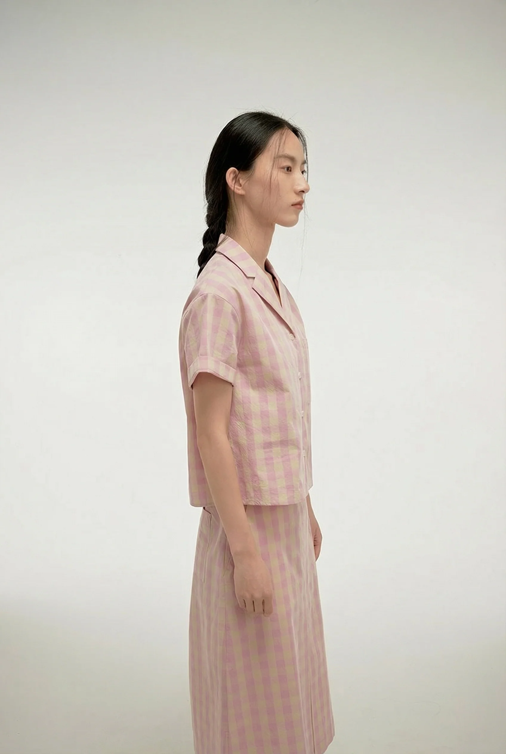 Gingham Shirt Set - Image 2
