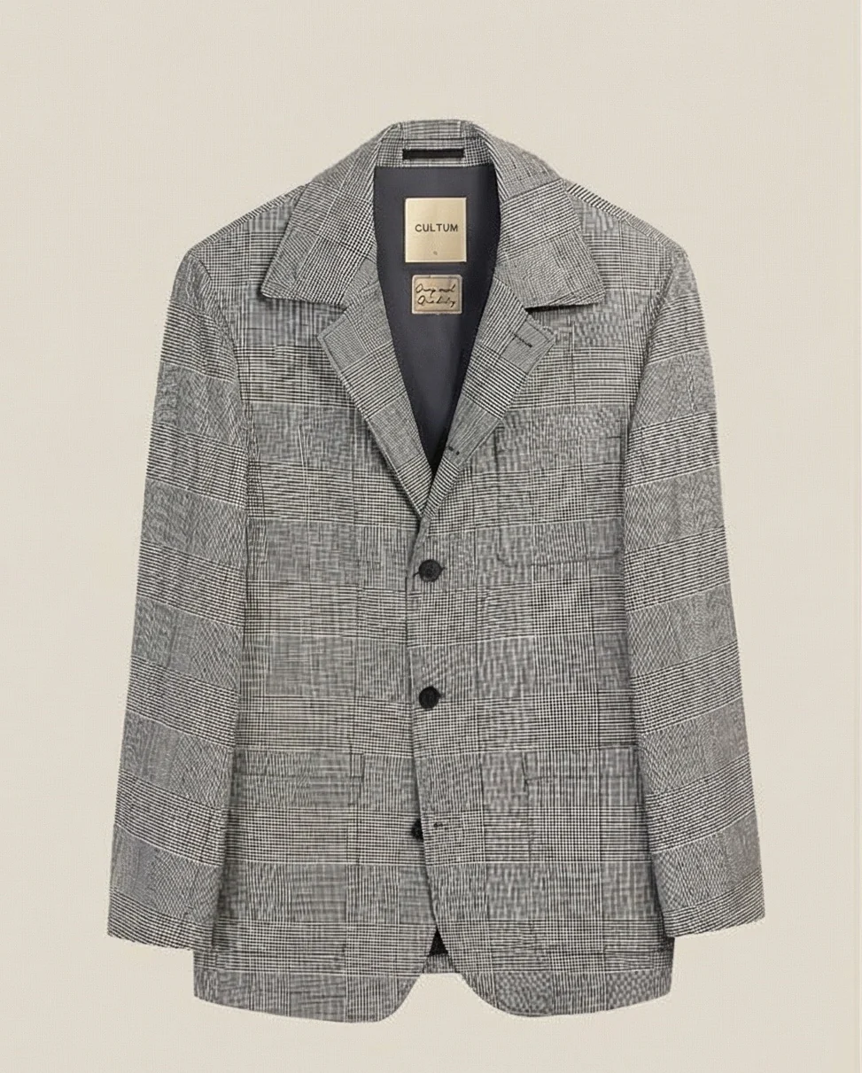 Glen Check Jacket - Image 6