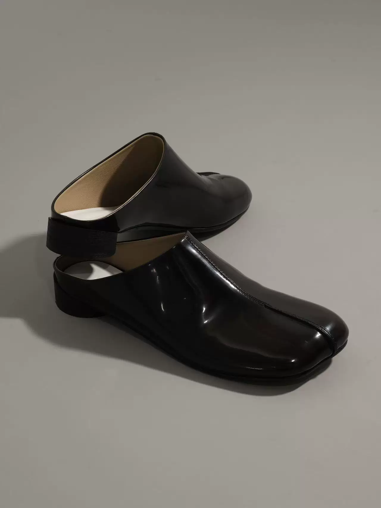 Glossy Square-Toe Mules - Image 2