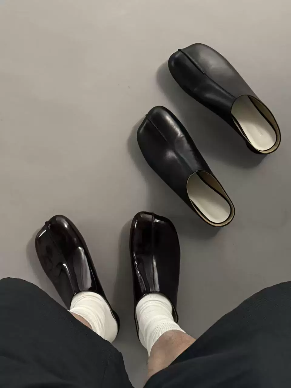 Glossy Square-Toe Mules - Image 5