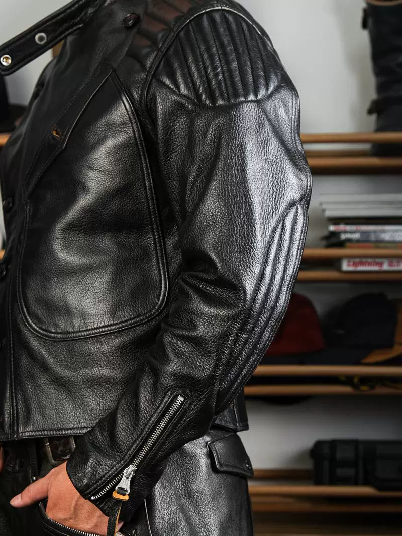Goatskin Moto Jacket - Image 4