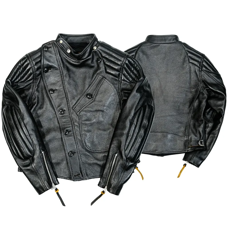 Goatskin Moto Jacket - Image 6