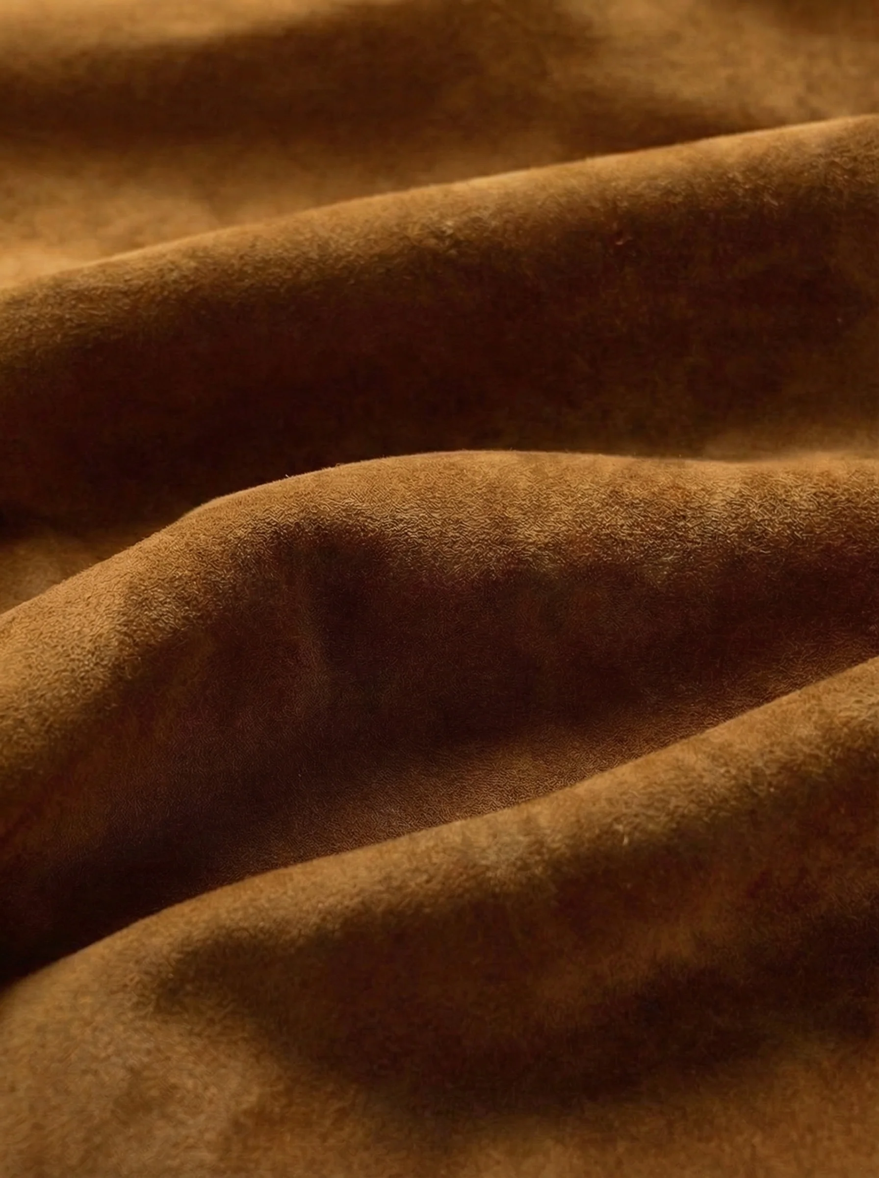 Goatskin Suede Biker Jacket - Image 6