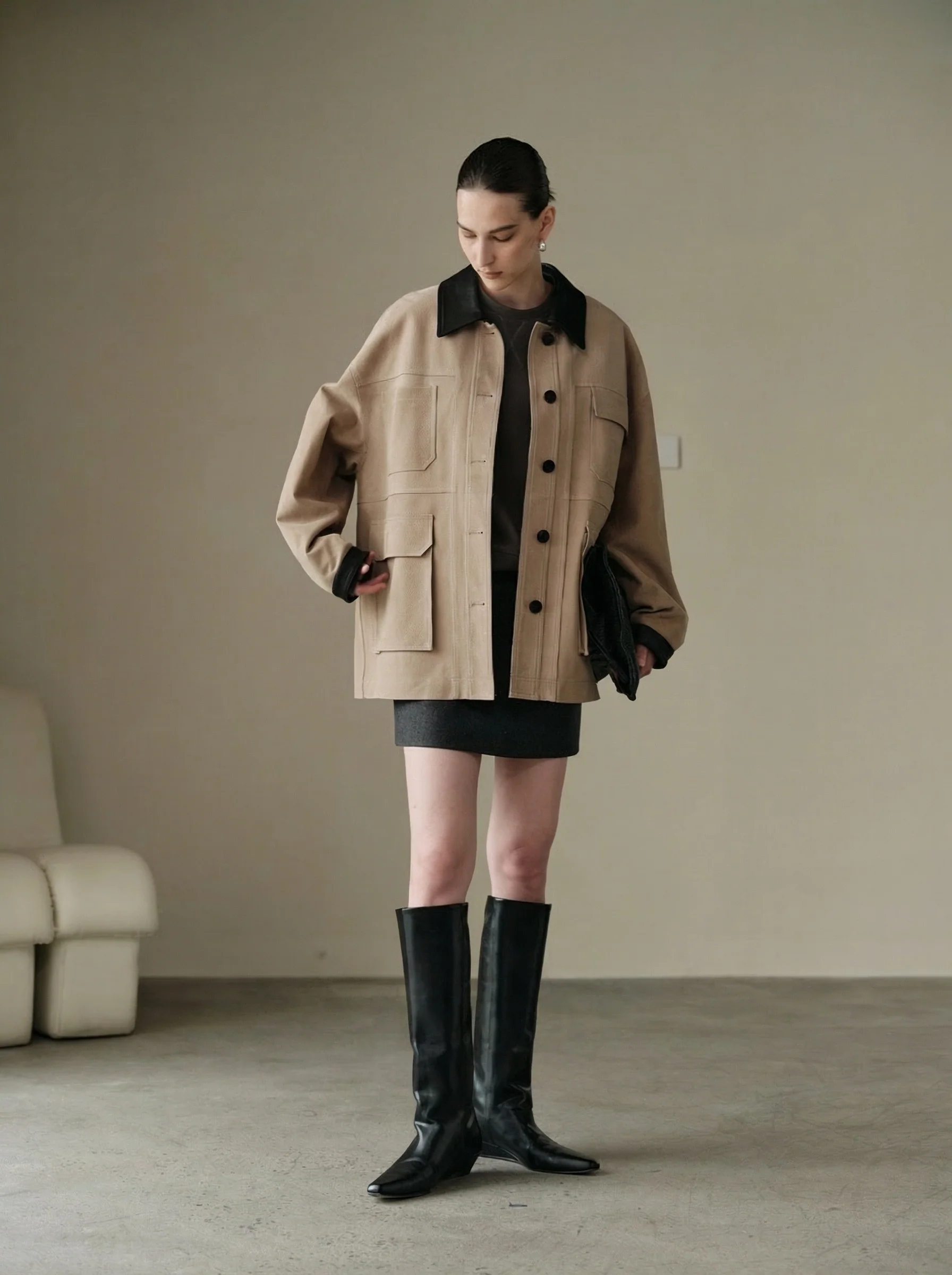 Goatskin Utility Jacket - Image 2