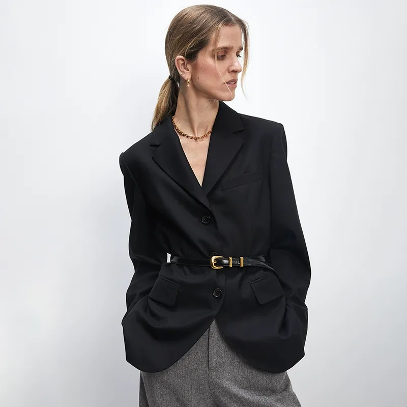 Goldie Wool-Blend Blazer - Image 3