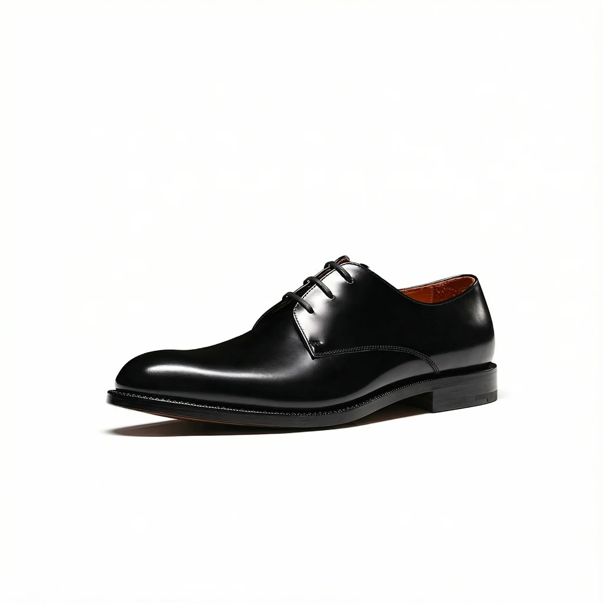 Goodyear-Welted Calfskin Derby - Image 7