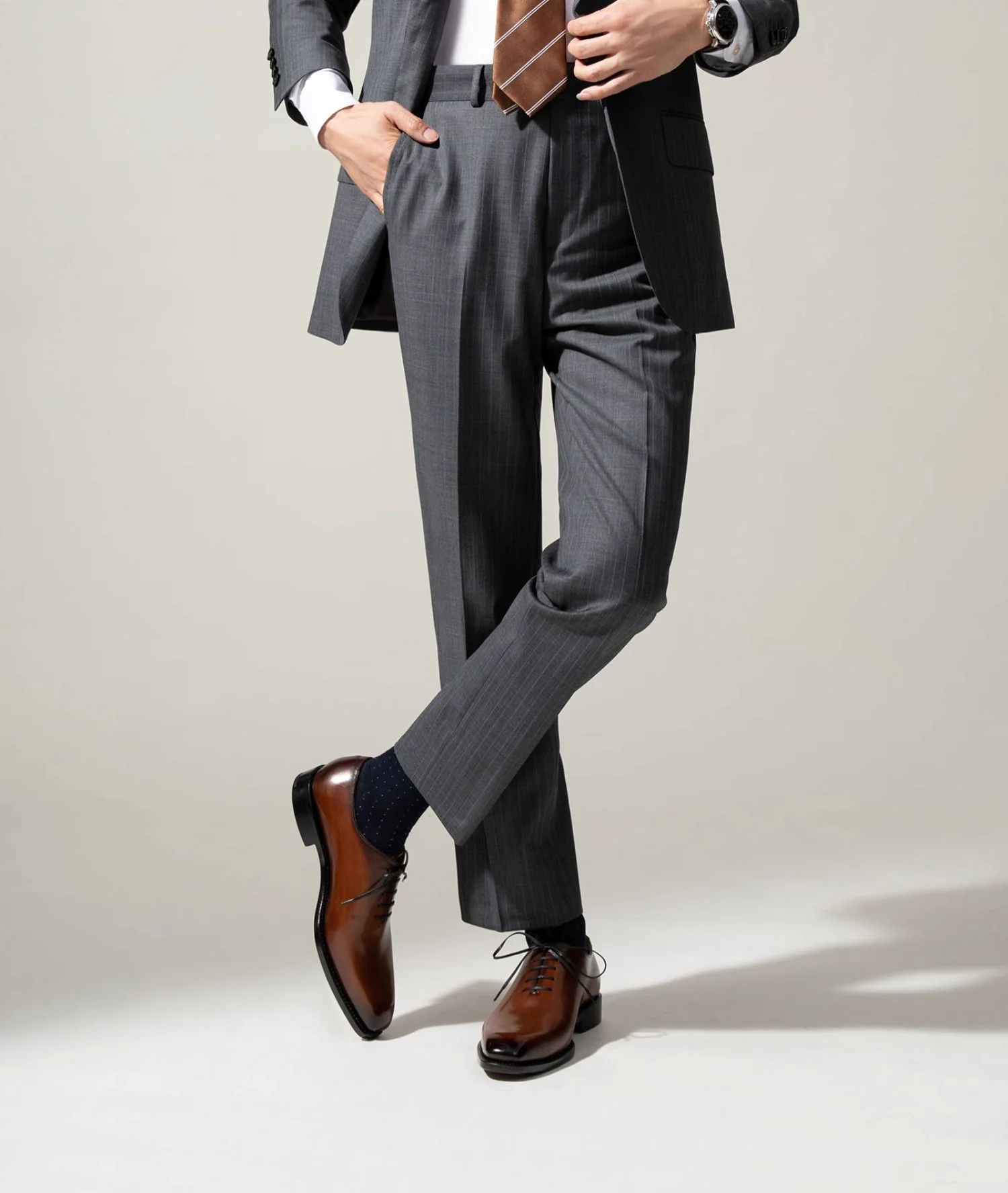 Goodyear-Welted Whole-Cut Oxford - Image 2