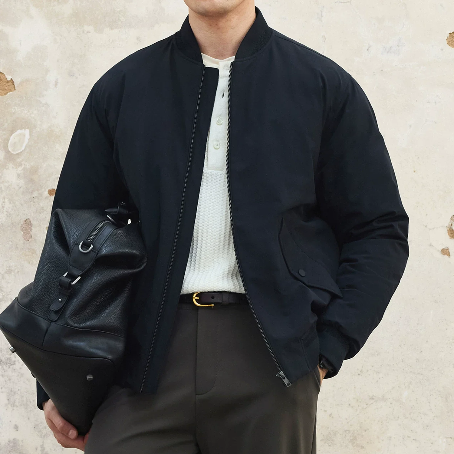 Goose Down MA-1 Flight Jacket - Image 6