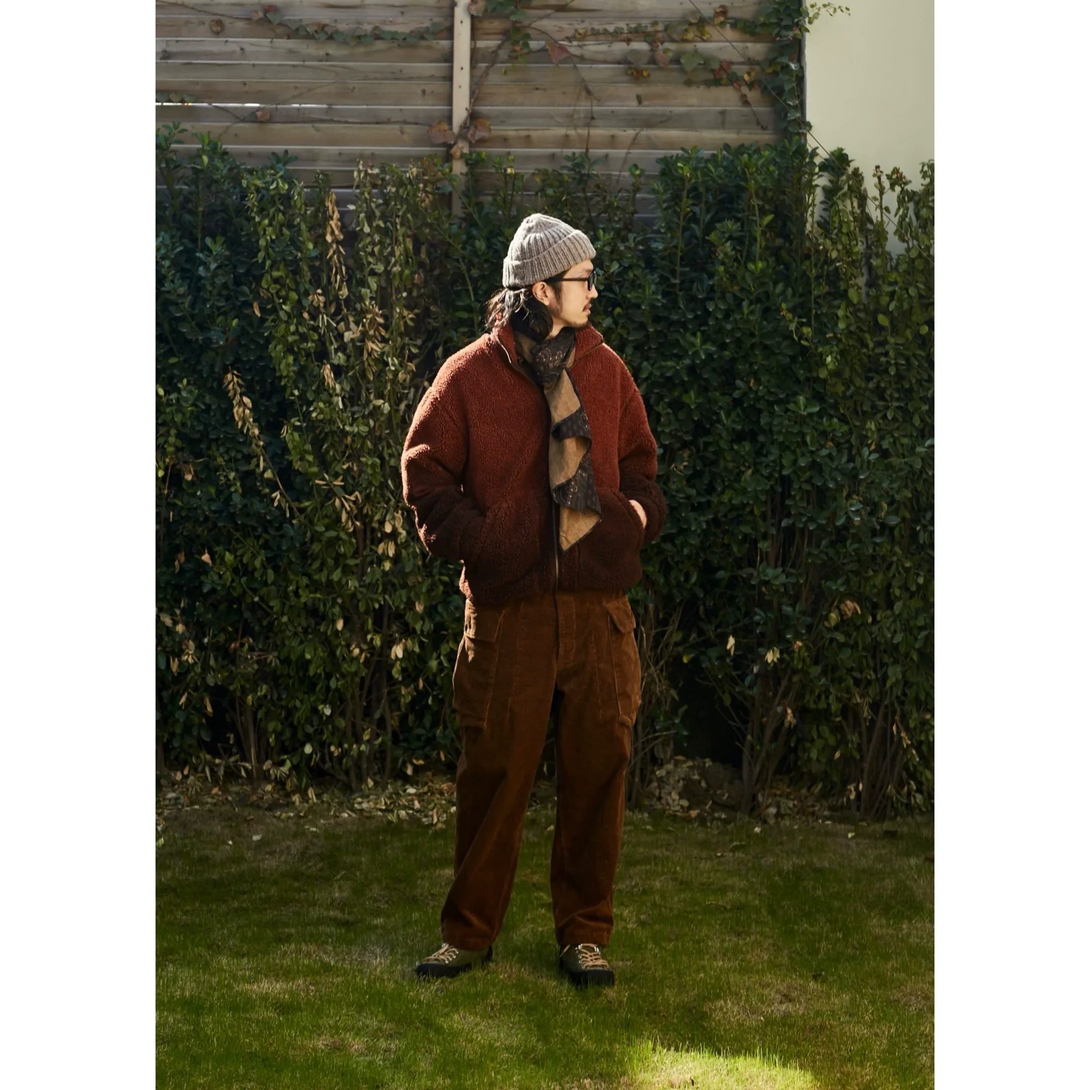 Gradient Boa Fleece Jacket - Image 3