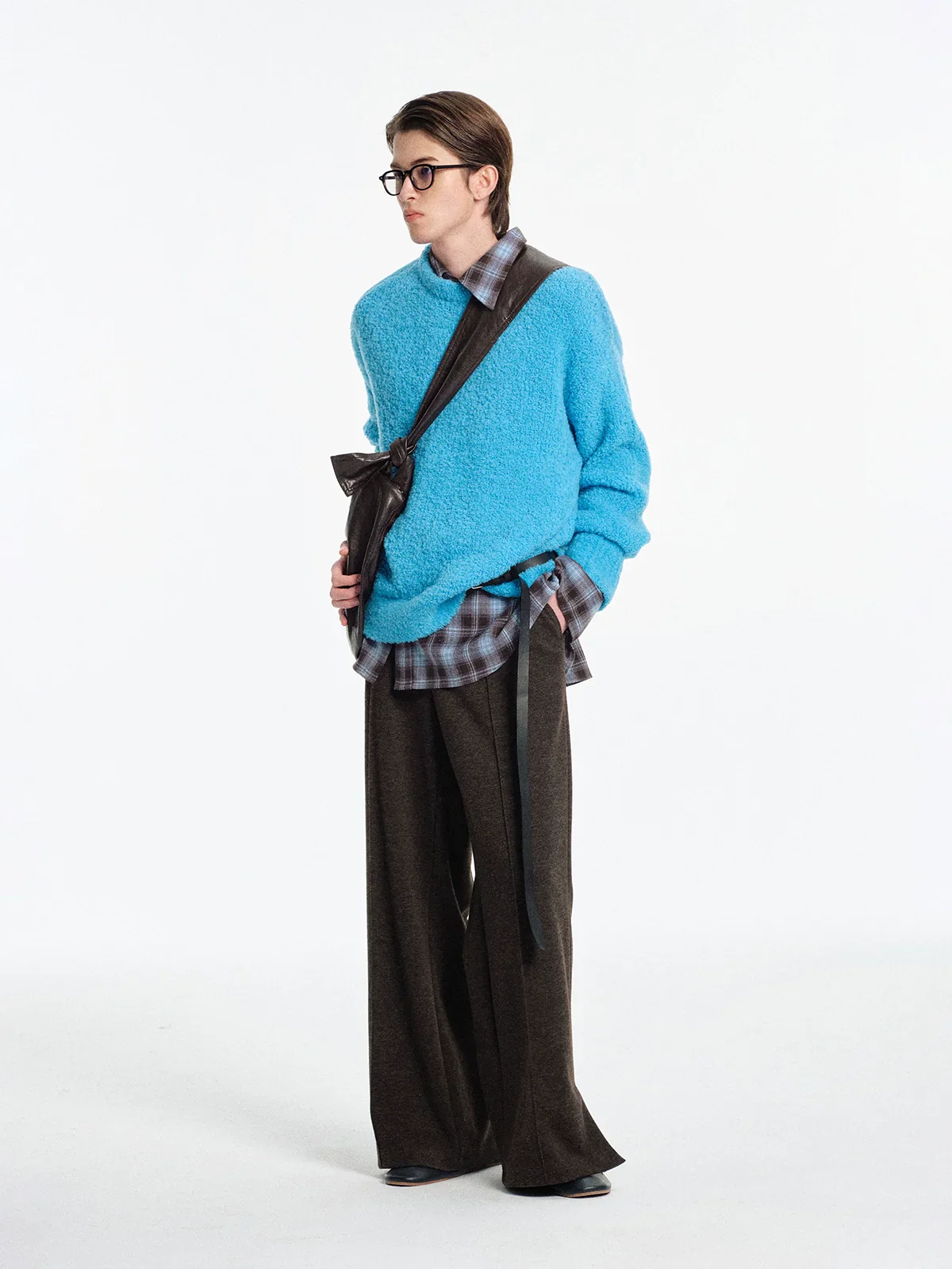Gradient Plaid Shirt