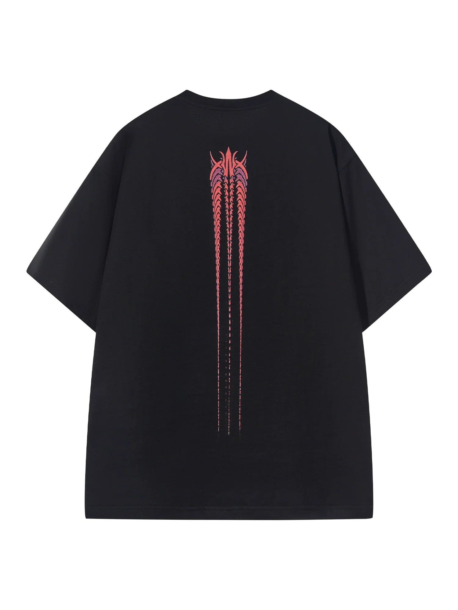 Gradient Slogan Oversized T-shirt - Image 3