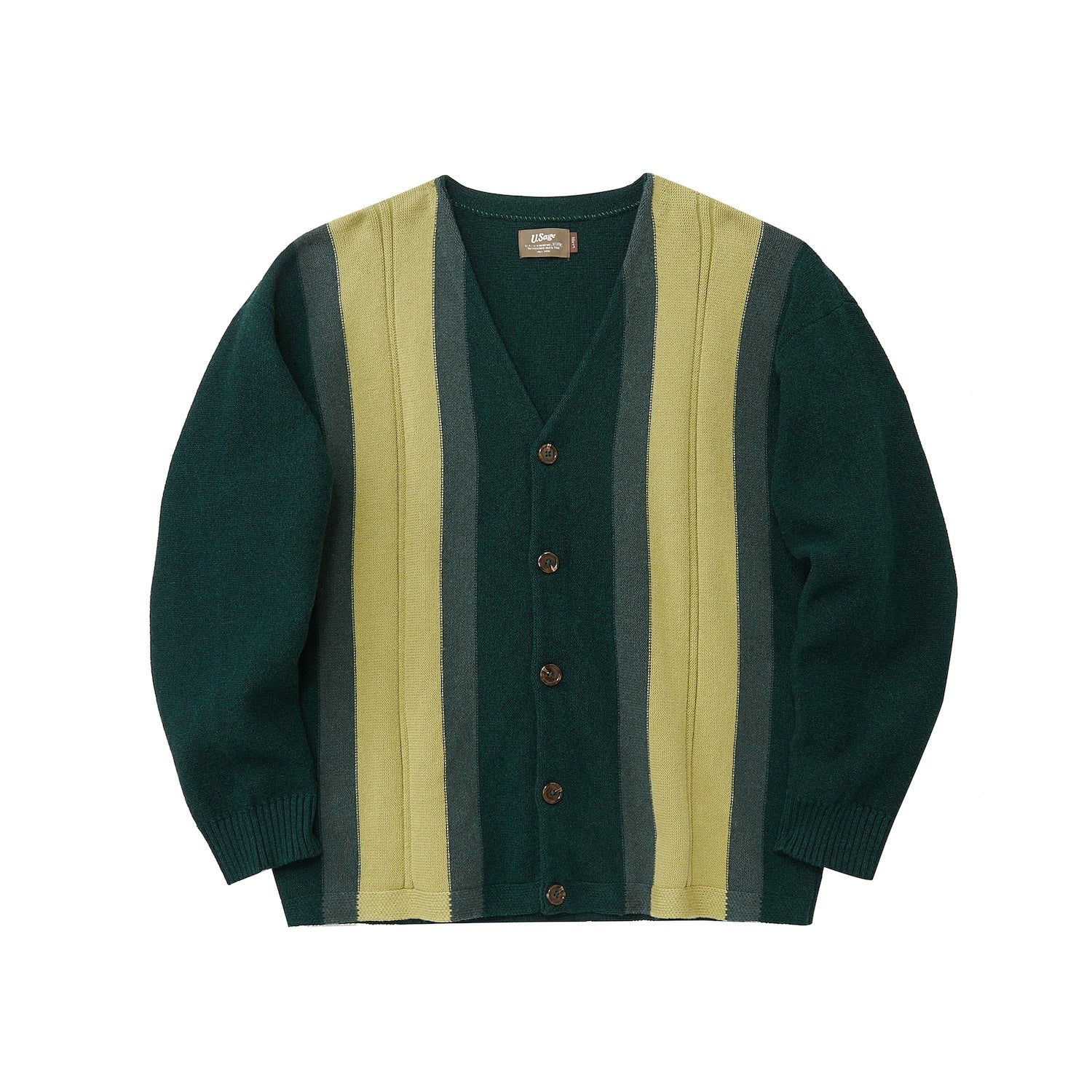 Gradient Striped Cardigan - Image 6
