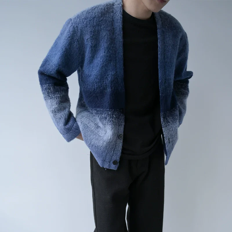 Gradient Wool Cardigan - Image 2