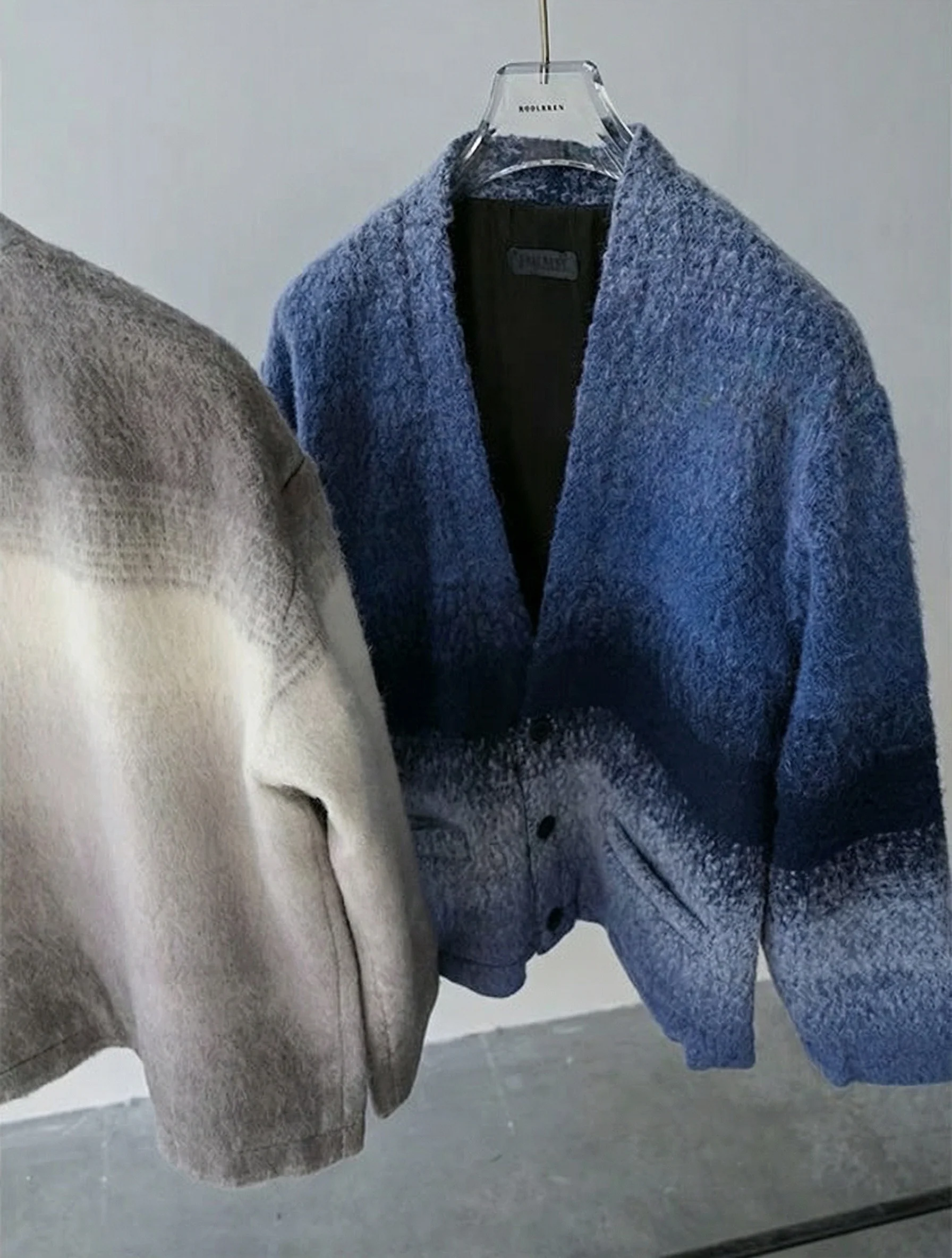 Gradient Wool Cardigan - Image 5