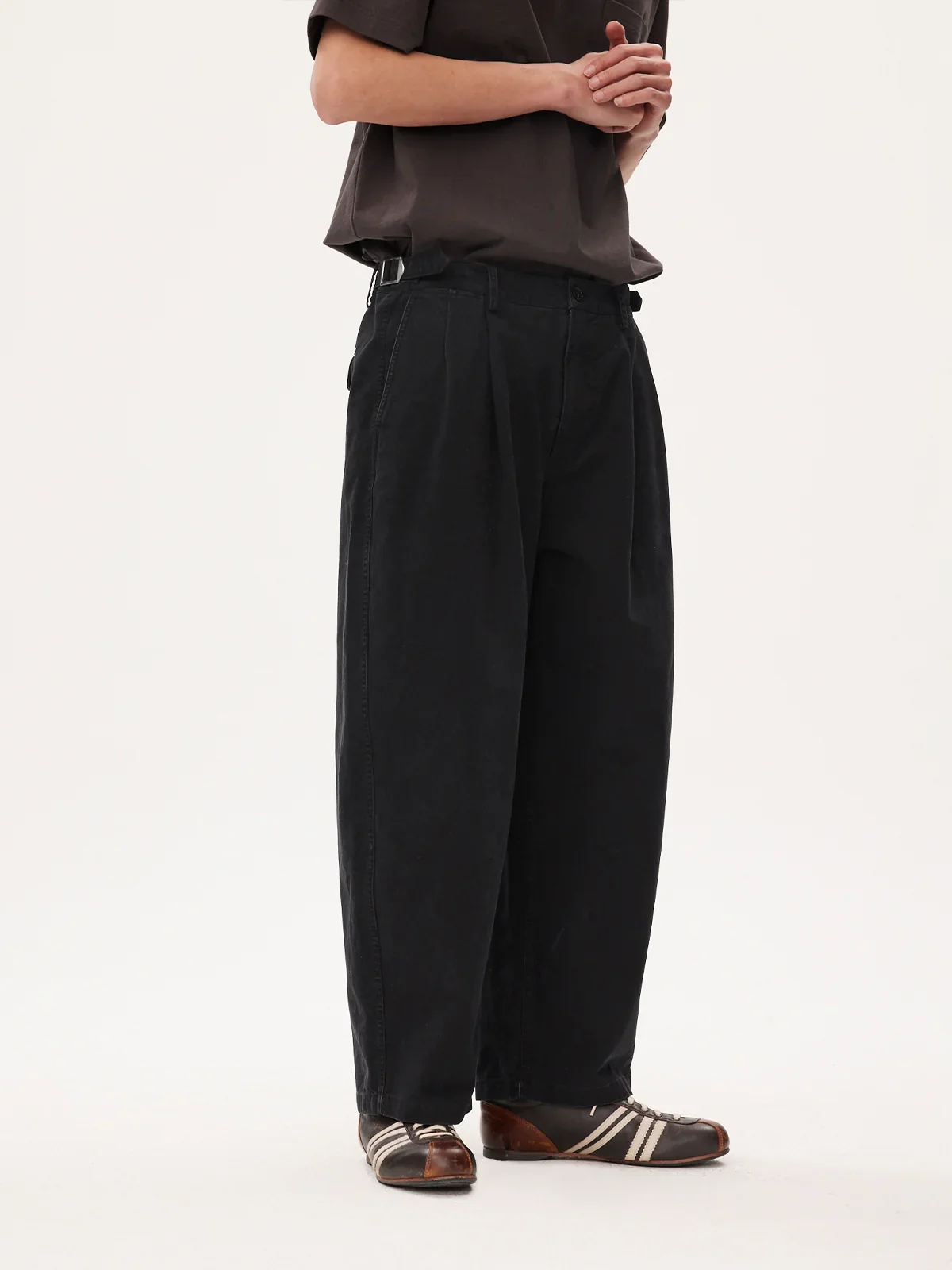 Graphite Enzyme Washed Trousers - Image 4