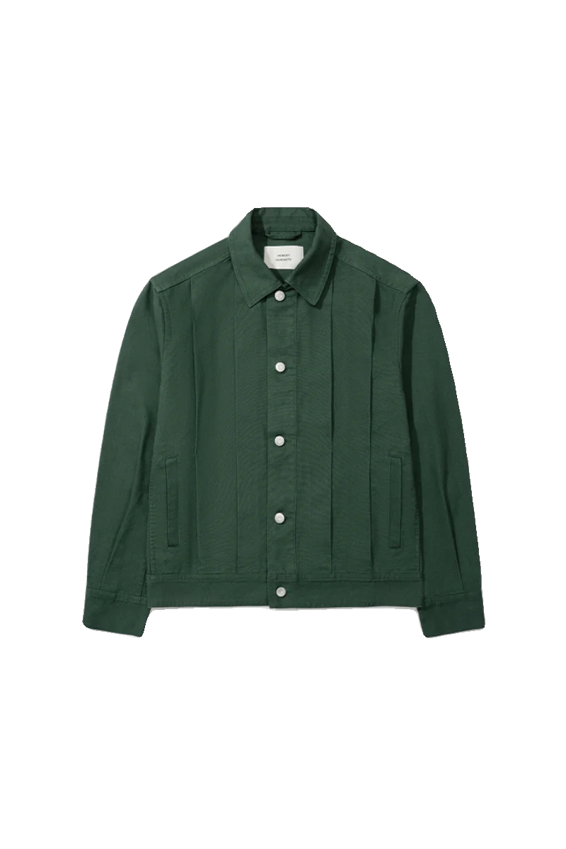 Green Pleated Short Jacket - Image 5