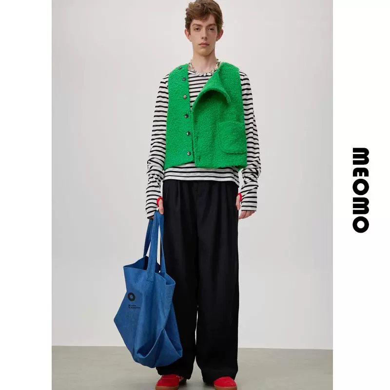Green Textured Vest - Image 2