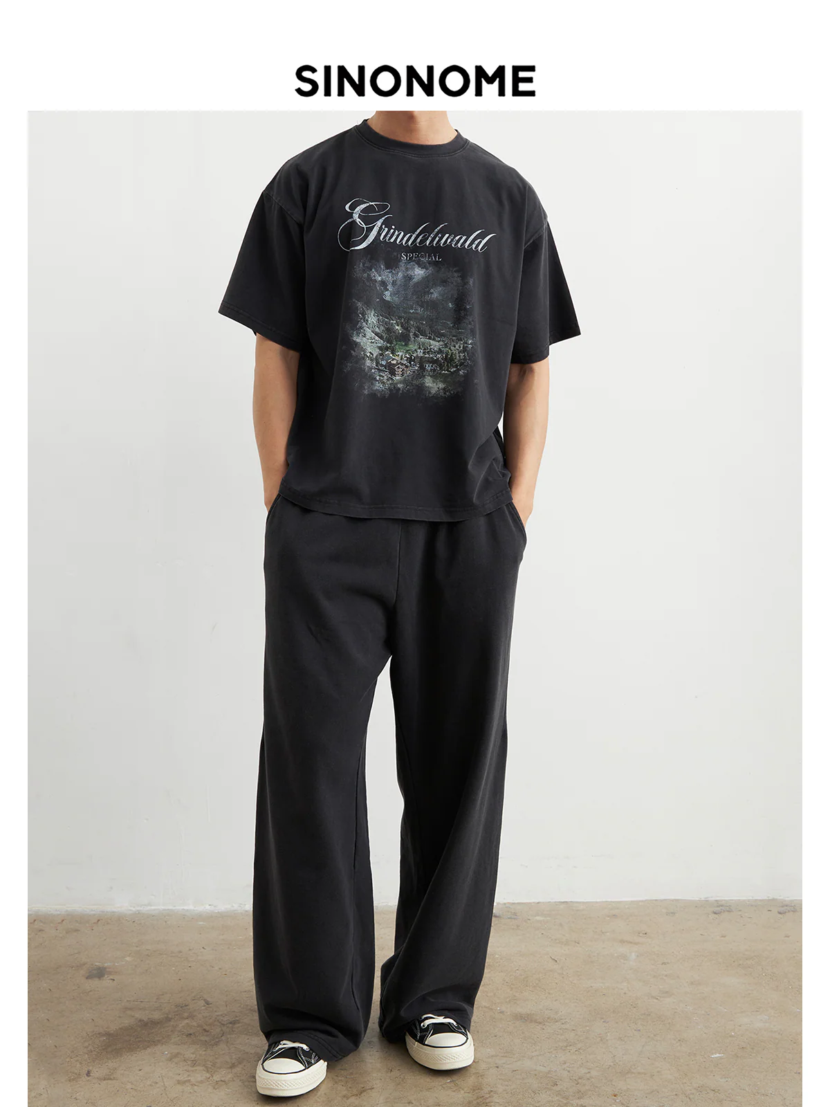 Grindelwald Washed Graphic T-shirt