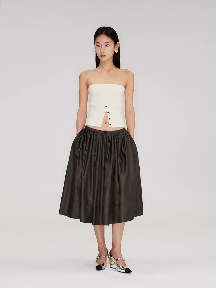 Half-Open Wool Tube Top - Image 2