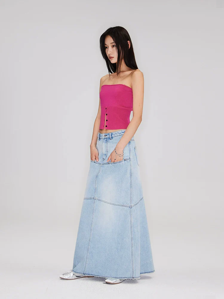 Half-Open Wool Tube Top - Image 3