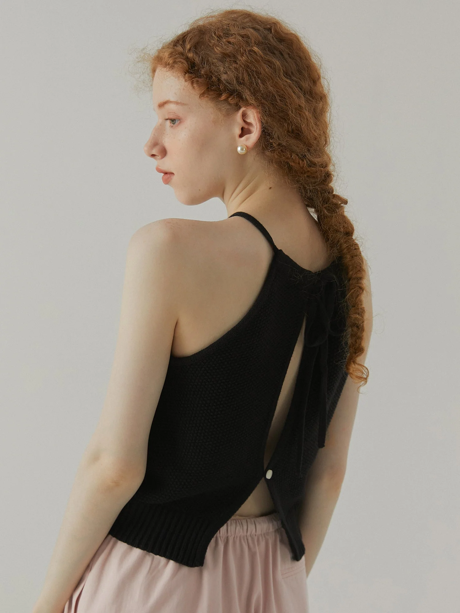 Halter Knit Vest - Image 3