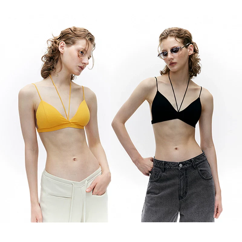 Halter Triangle Bralette - Image 2