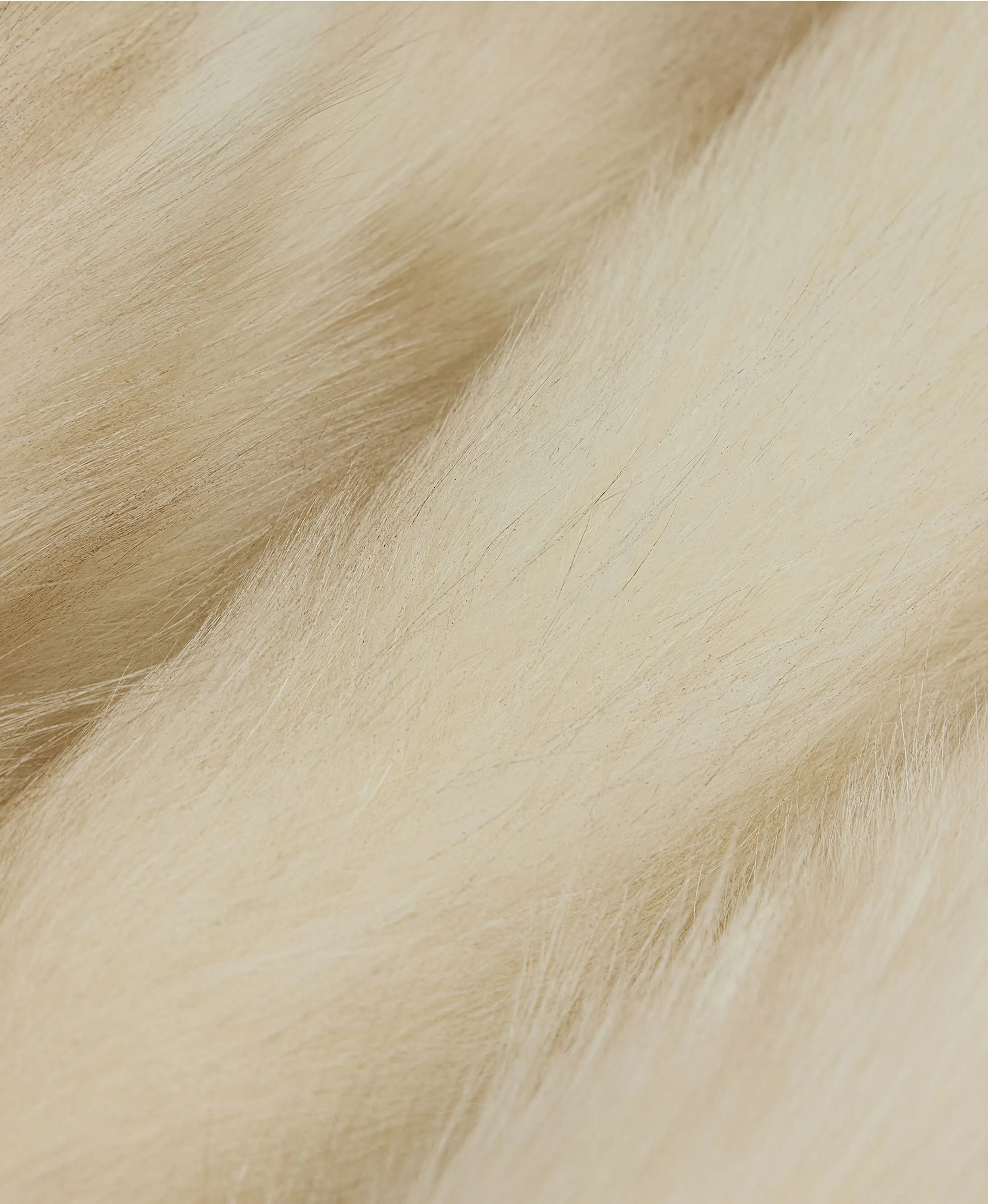 Hand-Dyed Fox Fur V-Neck Jacket - Image 5