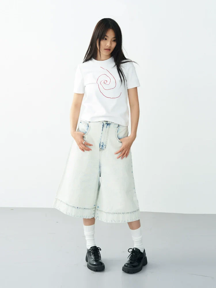 Hand-Painted Spiral Tee - Image 2