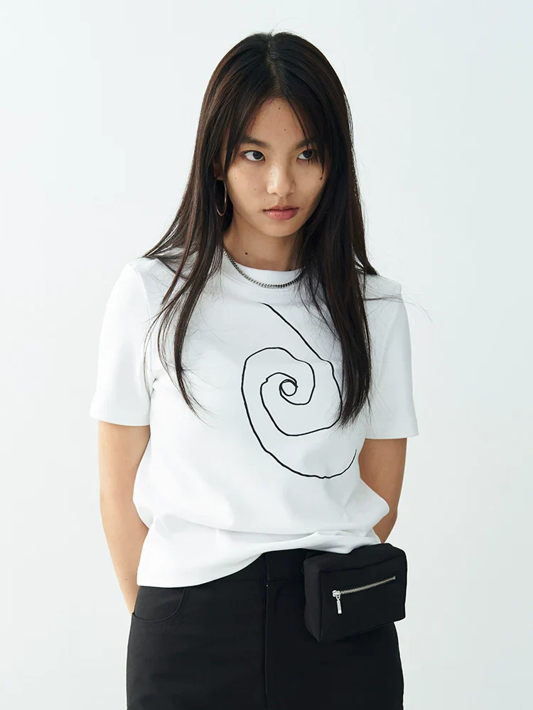 Hand-Painted Spiral Tee - Image 3