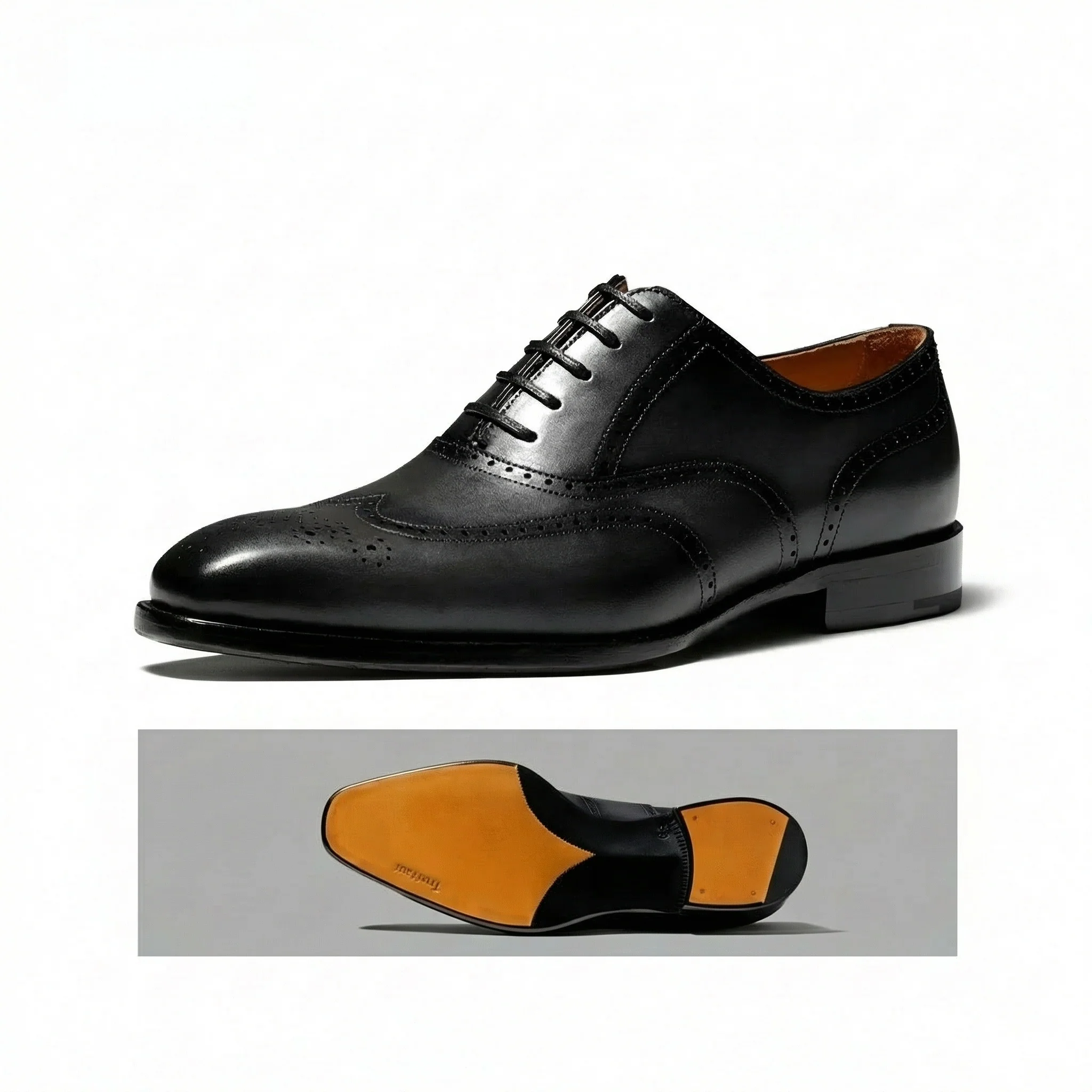 Handmade Leather Oxford Brogues