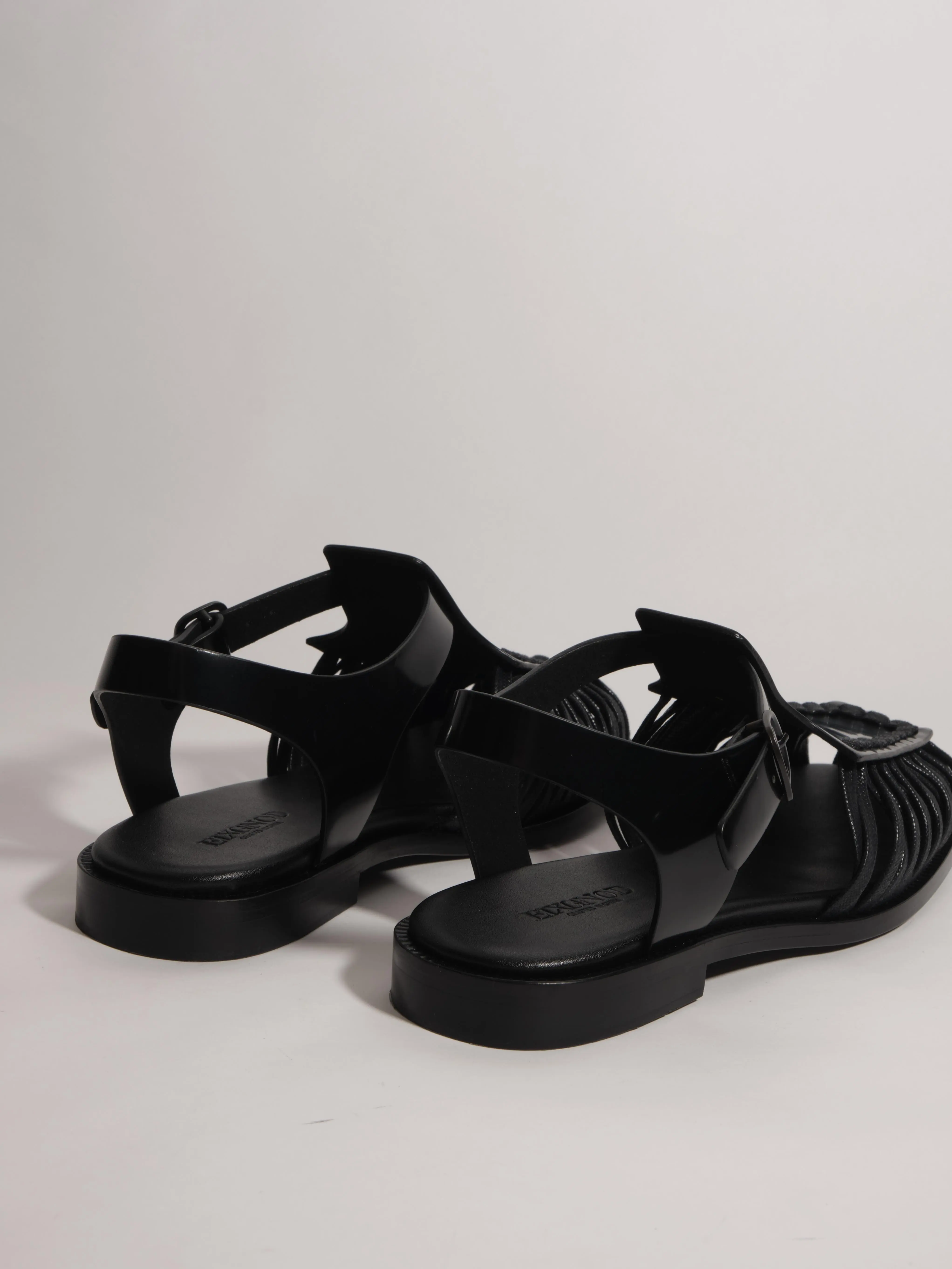 Handwoven Leather Roman Sandals - Image 4