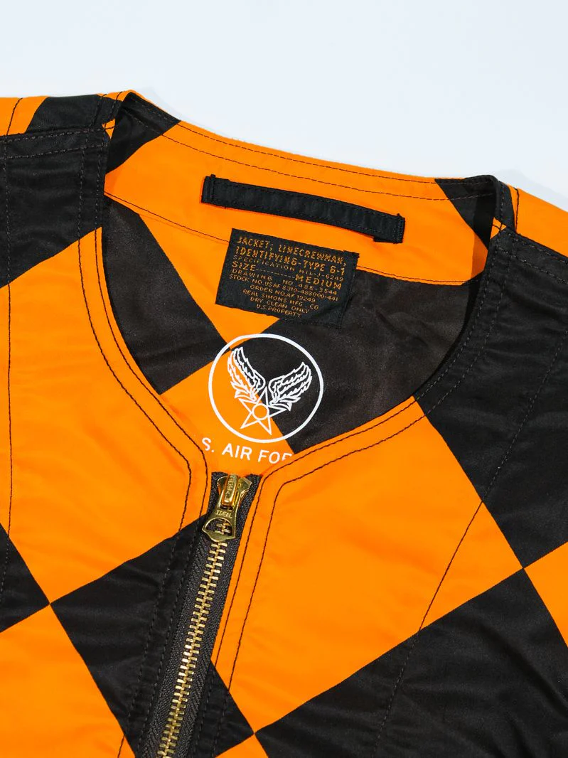 Harlequin Nylon Bomber Jacket - Image 4