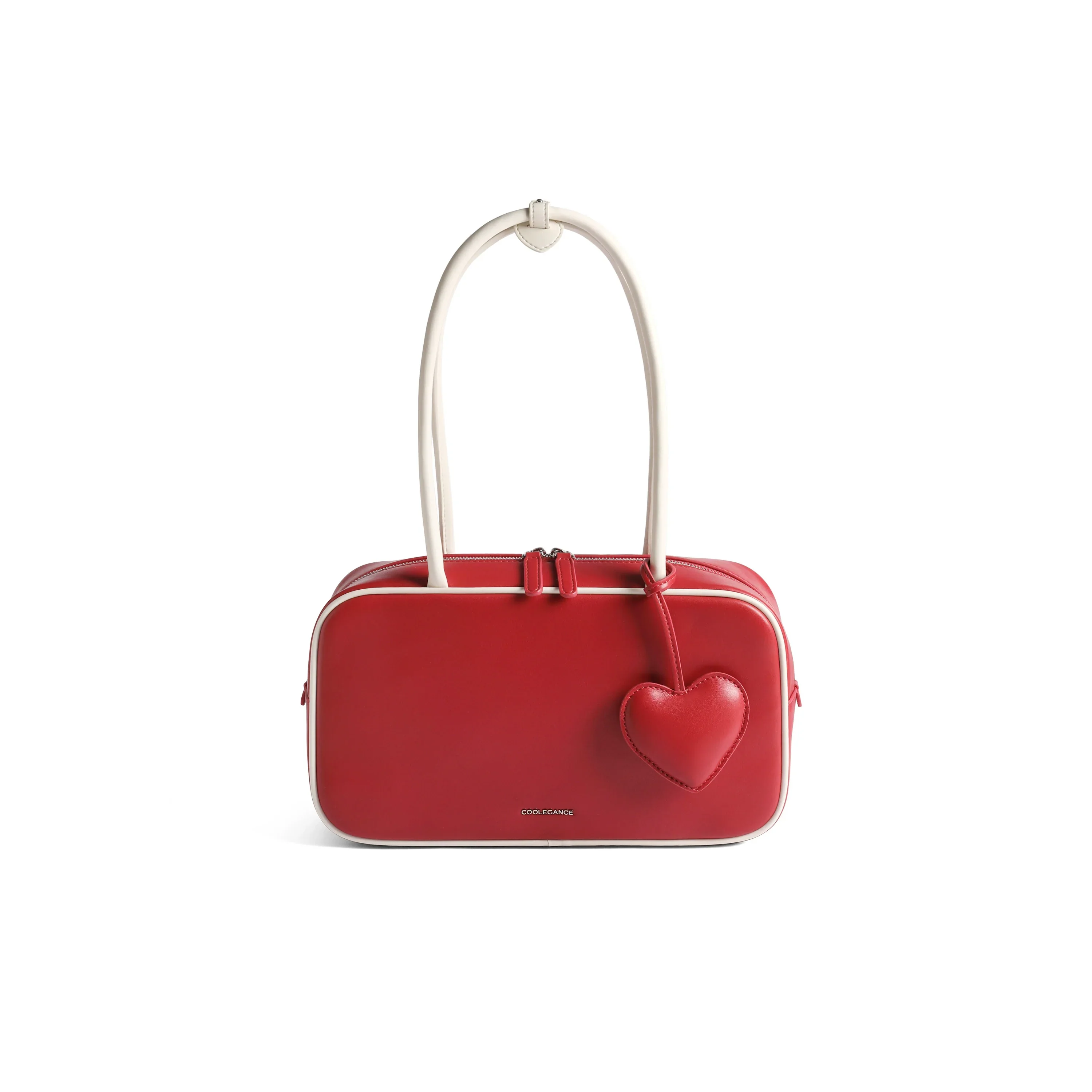 Heart Charm Boston Bag - Image 4
