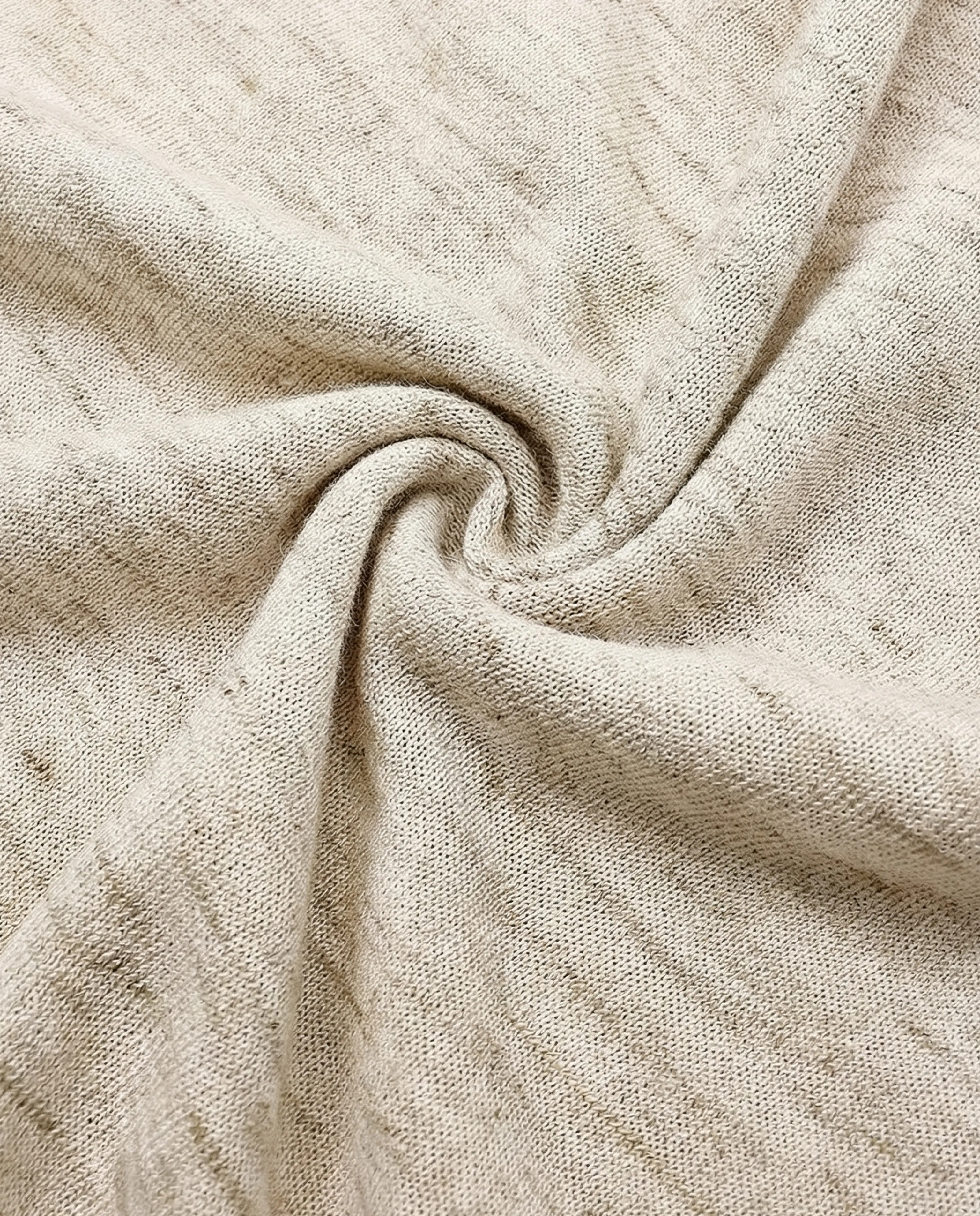 Heathered Linen-Blend Henley - Image 2