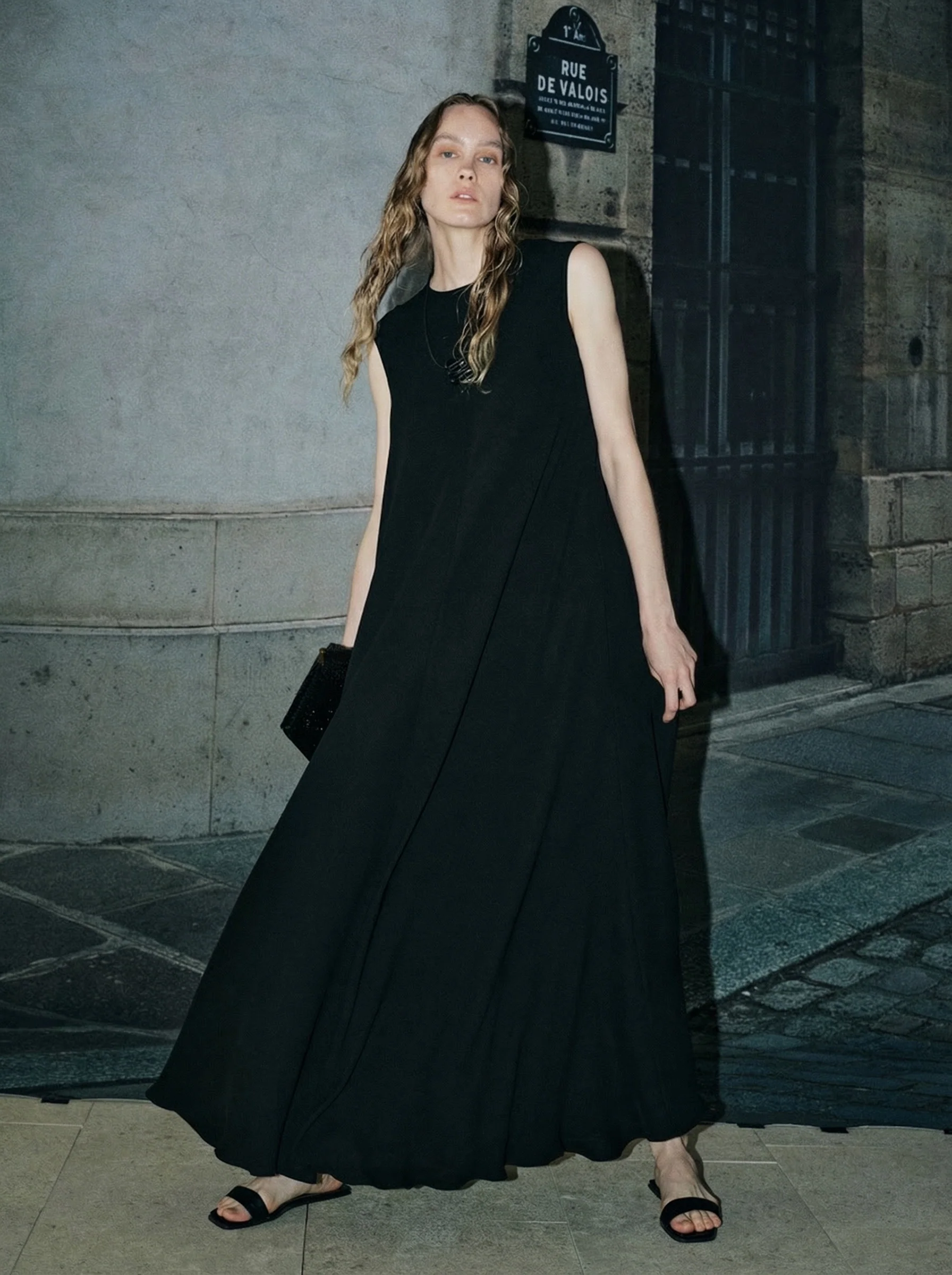 Heavy Silk A-Line & Knot Dress - Image 7