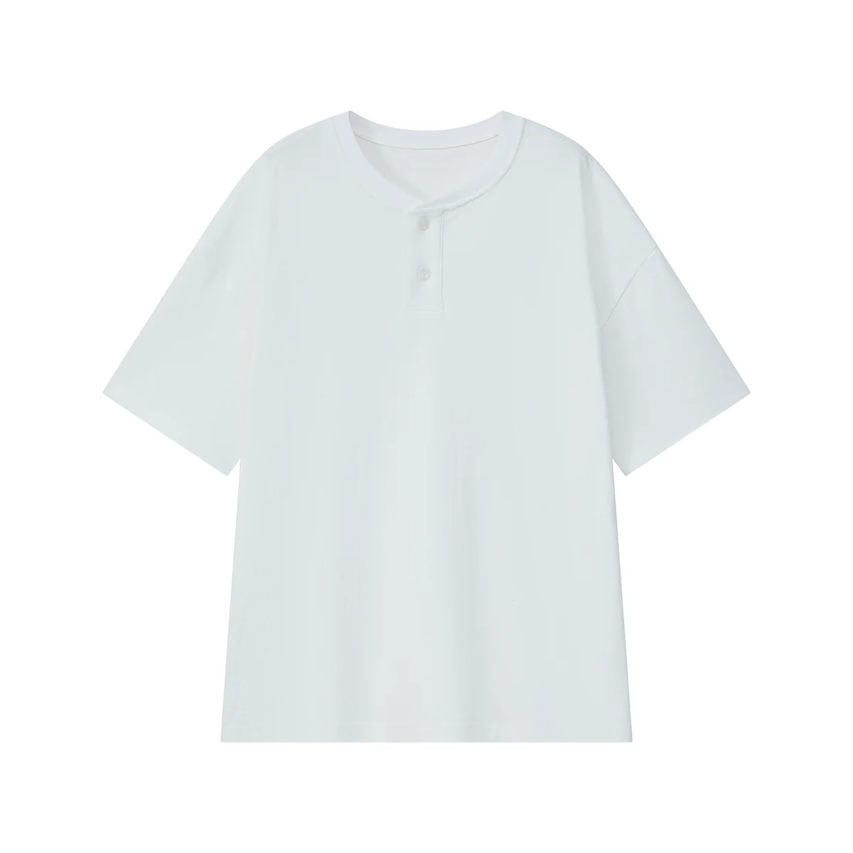 Heavy-Wash Henley Tee - Image 6