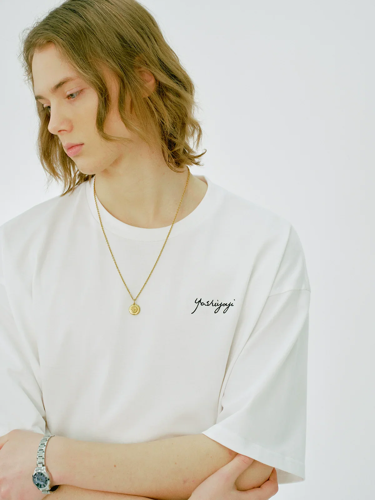 Heavy Washed Logo Tee - Image 2