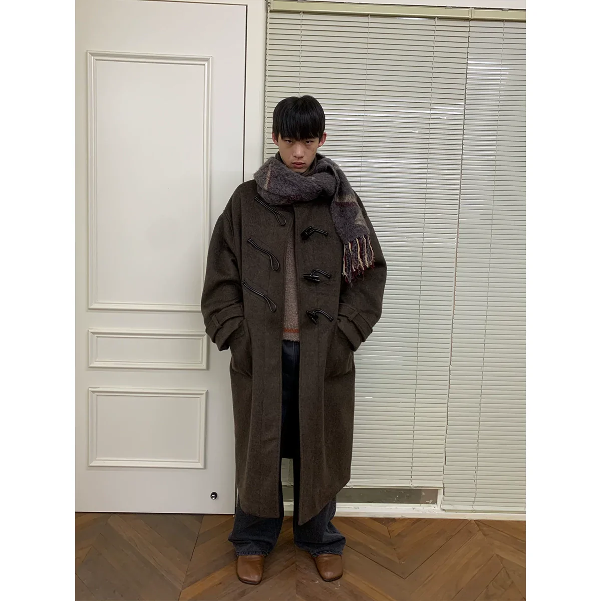 Heavy Wool Toggle Coat - Image 4