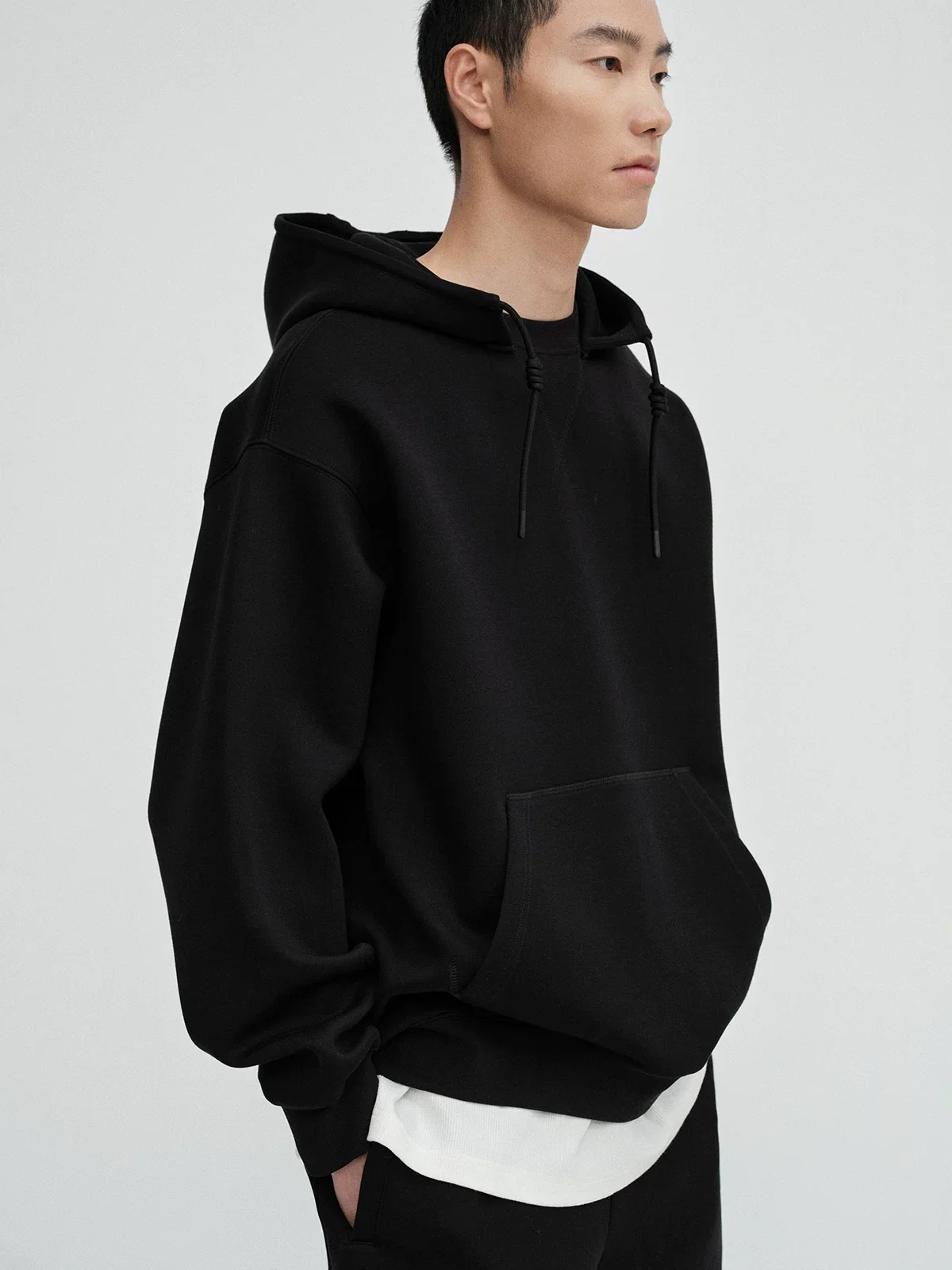 Heavyweight Air-Layer Hoodie & Straight-Leg Sweatpants - Image 5