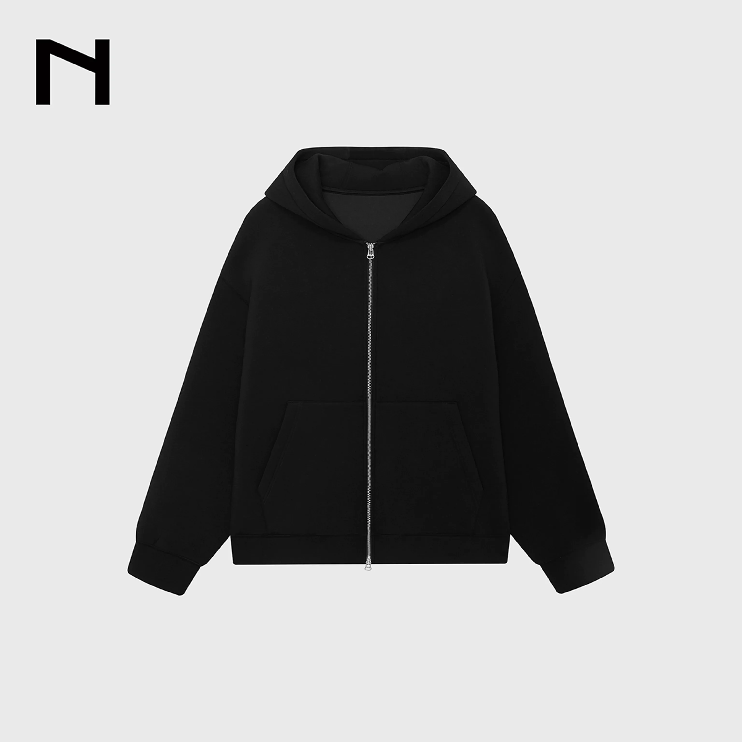 Heavyweight Air Layer Zip Hoodie - Image 5
