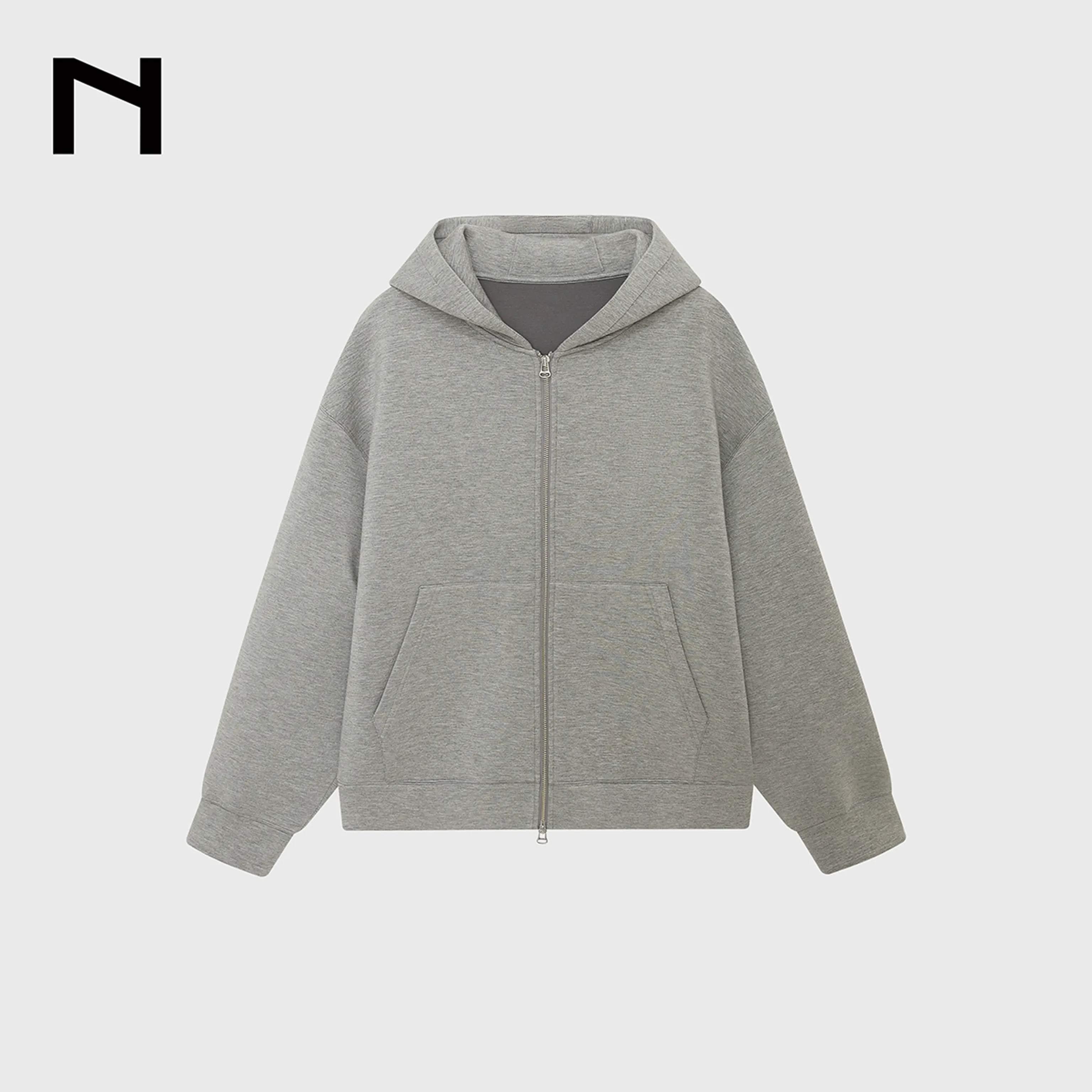 Heavyweight Air Layer Zip Hoodie - Image 6