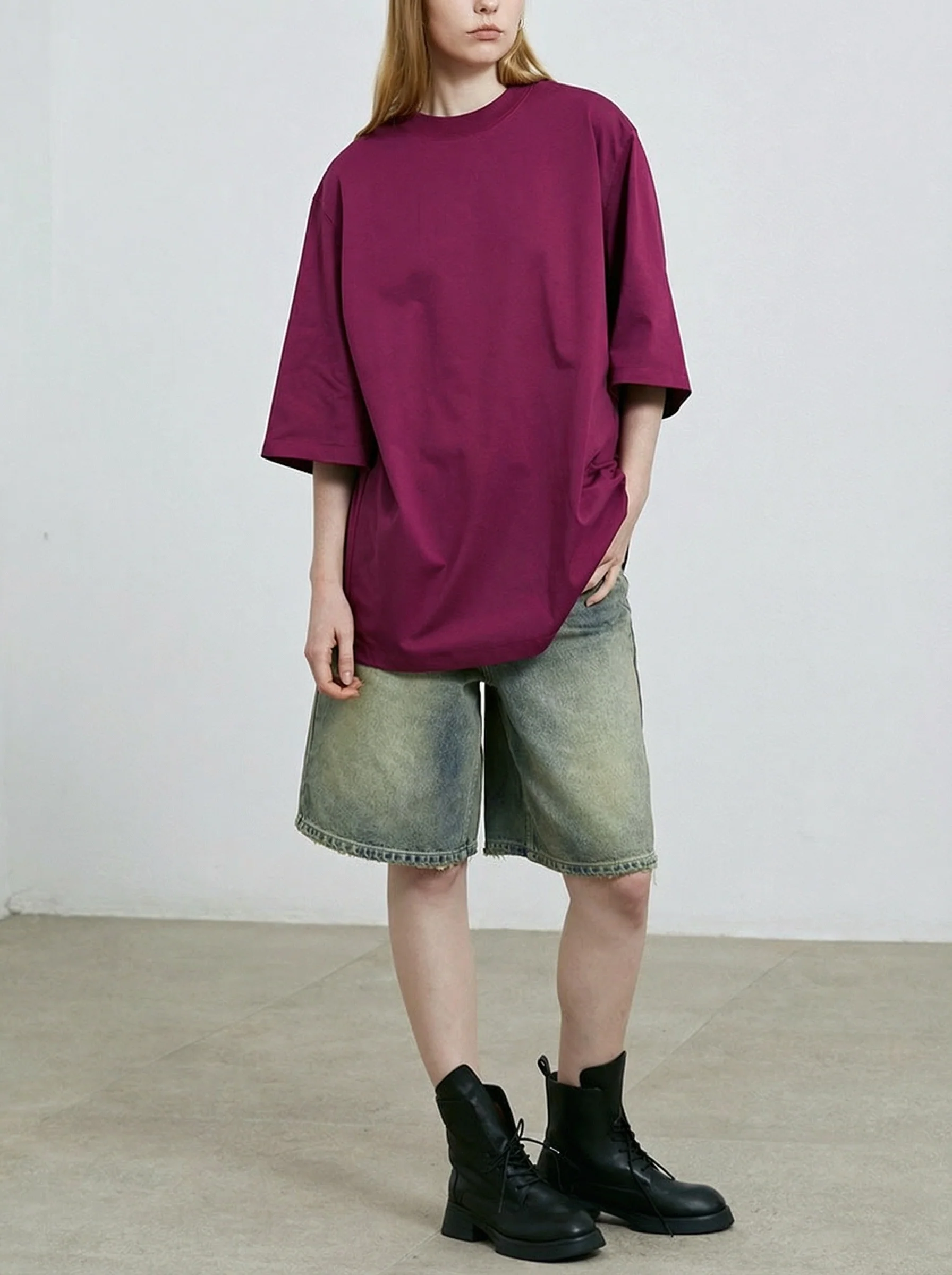 Heavyweight Combed Cotton T-Shirt - Image 6